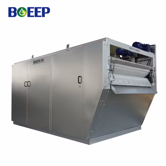 Охрана окружающей среды, оборудование для ленточного фильтра для очистки сточных вод бытовых сточных вод